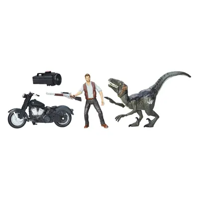 Hasbro Jurassic Park Alpha Cycle & Hybrid Raptor Pack