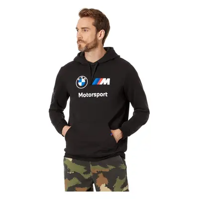 PUMA Mens BMW Motorsport Essentials Fleece Hoodie Black XXLarge