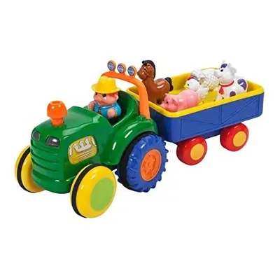 Big Steps Play Old MacDonald Tractor & Trailer - With lights, sounds