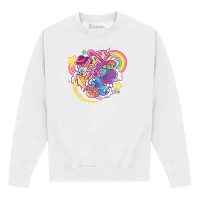 (S, White) Terraria Unisex Adult Cartoon Sweatshirt