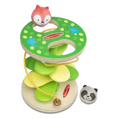 Melissa & Doug Rollables Wooden Treehouse Twirl Infant and Toddler Toy