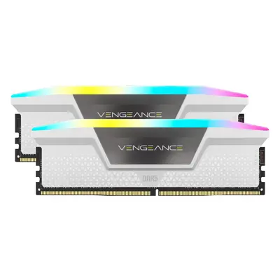 CORSAIR VENGEANCE RGB DDR5 RAM 64GB 2x32GB 6000MHz CL30 Intel XMP iCUE Compatible Computer Memor