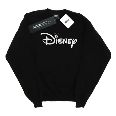 (XXL, Black) Disney Mens Mickey Mouse Head Logo Sweatshirt