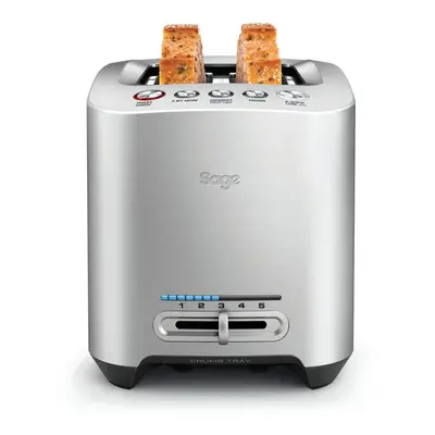 Sage BTA825UK the Smart Toaster Slice Motorised Toaster - Silver