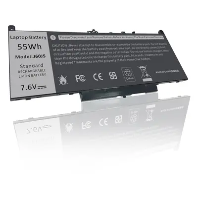 FUTUREBATT Laptop Battery for Dell Latitude E7270 E7470 J60J5 MC34Y GG4FM 1W2Y2 242WD 451-BBSX 7