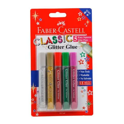 Faber-Castell Glitter Glue Pack