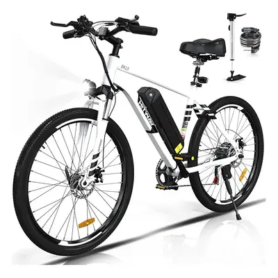 Hitway BK15 E-Bike for Adults, 26" Fat Tire E Bike Mountain Bike Snow