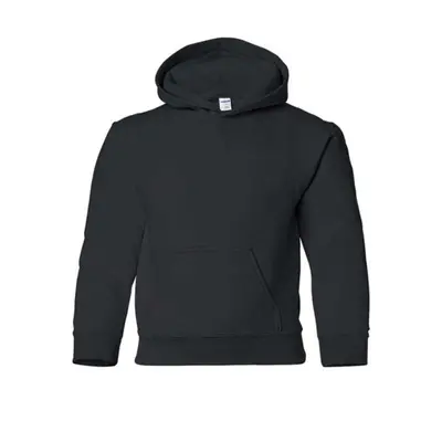 Gildan Heavy Blend Youth Hooded Sweatshirt - Black