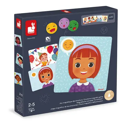 Janod Kids Attractive Emotions Magnetic Game Learning Creative Set