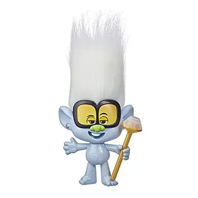 Trolls DreamWorks World Tour Rappin' Tiny Diamond Doll with Scepter and Fun Hair, Inspired World