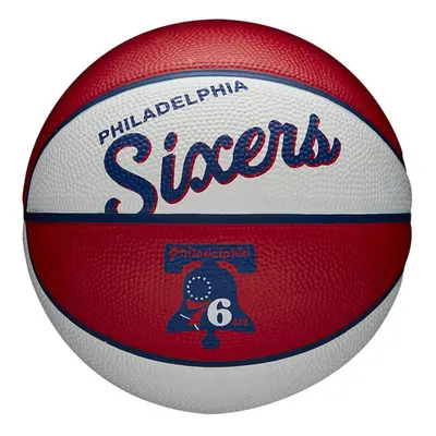 WILSON NBA Team Retro Mini Basketball - Philadelphia 76ers