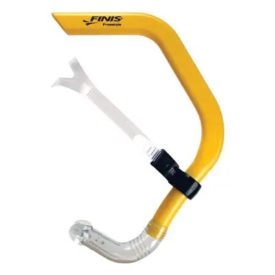 FINIS Freestyle Center-Mount Swimming Snorkel Yellow Adult