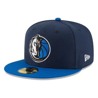 NBA Dallas Mavericks Men's 2-Tone 59FIFTY Fitted Cap 7.125 Navy