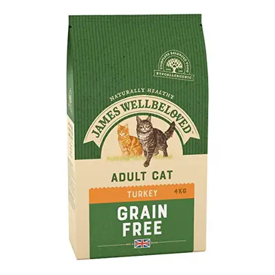 James Wellbeloved Adult Grain-Free Turkey kg Bag, Hypoallergenic Dry Cat Food