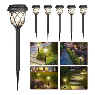 Solar Garden Lights - LED Solar Path Lights,Double Waterproof,Unique Glow Effect,Outdoor Solar T