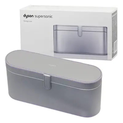 DYSON Supersonic Hair Dryer Box Travel Storage Presentation Case (Silver)