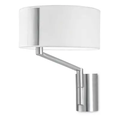 Leds-C4 Twist - Light Indoor Wall Lamp Satin Nickel, E27