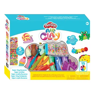 Play Doh Air Sculpting Set-Super Clay Bonanza, Multi Colour, One Size