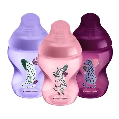 Tommee Tippee - Closer to Nature Baby Bottles - Mimicking Breast Nipple with Anti-Colic Valve - 