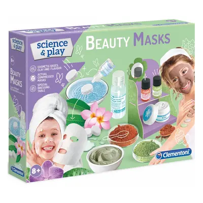 Clementoni Natural Beauty Masks Experiment Kit - Science & Play - Ages Years +