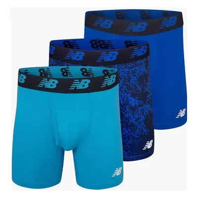 New Balance Men's Boxer Brief 3-Pack Cadet/Team Royal/Royal XLarge40-42