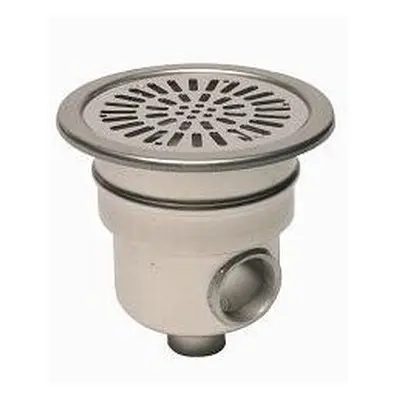 Certikin Main Drain Stainless Steel 1?" Base & 2" Side Outlet (CKSS196)