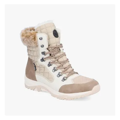 (UK 5, Beige) Rieker M9644-60 Womens Boots Beige