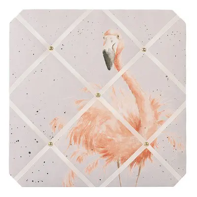 Wrendale Memo Board Pretty In Pink Flamingo x cm Designs