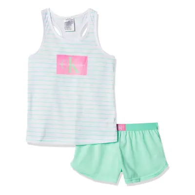 Calvin KleinGirls2-Piece Cute Tank Top and Cozy Bottom Short Pajama Se