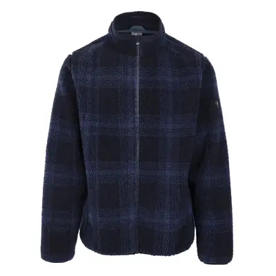 (M, Navy) Trespass Mens Epperstone AT400 Checked Fleece