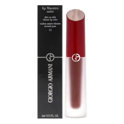 Lip Maestro Satin Lipstick - Gala Night by Giorgio Armani for Women - 0.13 oz Lipstick