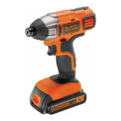 Black & Decker BDCIM18C1 18V Li-ion Impact Driver + 1.5Ah Battery & Charger