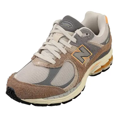 (10.5) New Balance 2002r Mens Fashion Trainers in Grey Multicolour