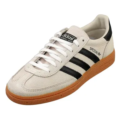 adidas Handball Spezial Womens Fashion Trainers in Aluminium Black - 6.5 UK