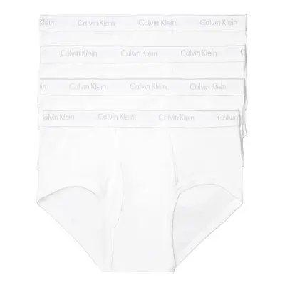 Calvin Klein Men's Cotton Classics 4-Pack Brief White