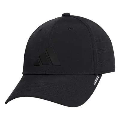 adidas Men's Gameday Structured Stretch Fit Hat 4.0 Black Small-Medi