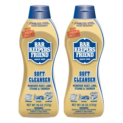 Bar Keepers Friend Soft cleanser Liquid (26 oz - EnglishSpanish) - Mul