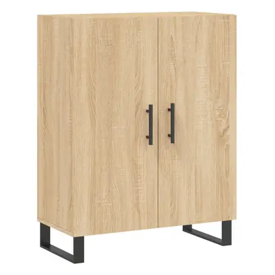 vidaXL Sideboard Storage Side Cabinet Cupboard Sonoma Oak Engineered Wood