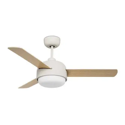 Leds-C4 Klar Light Ceiling Fan Old White, E27