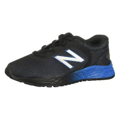 New Balance Kid's Fresh Foam Arishi V2 Bungee Running Shoe Black/Wave/Silver Metallic 5.5 Wide T