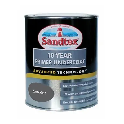 Sandtex 10Year Primer Undercoat 2.5L - Dark Grey