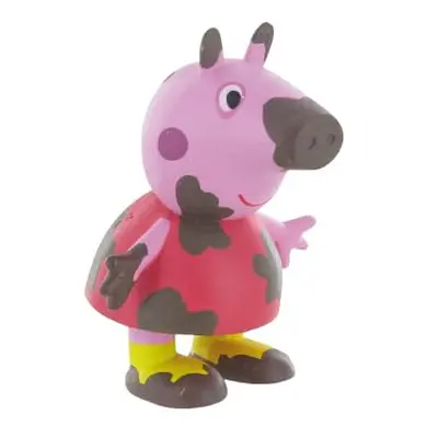 Mud Peppa Peppa Pig Mini Figure, Multicoloured, cm (Comansi Y99687)