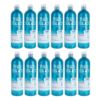 TIGI Urban Antidotes Recovery Moisturising Shampoo for Dry, Damaged Hair ml (Pack of 12)