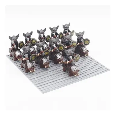 Medieval Beast Mounts, Soldier Legions, Assembled Building Blocks Fit Lego Minifigures