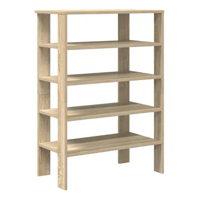 (sonoma oak, 87.5 cm) vidaXL Shoe Rack Old Wood 61x32x105 cm Engineered Wood shoe storage shoe s