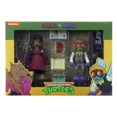 Splinter & Baxter (TMNT) Pack Neca Action Figures