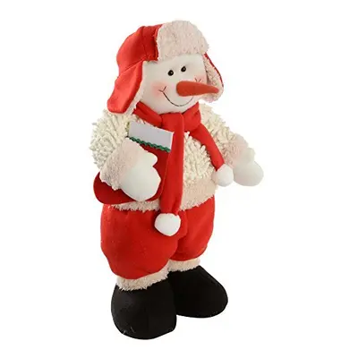 Standing Snowman Christmas Decoration - cm, Multi-Colour