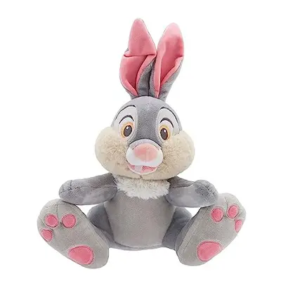 Official Thumper Medium Soft Toy for Kids, Bambi, 32cm/12â, Plush Grey Bunny Rabbit with Embro