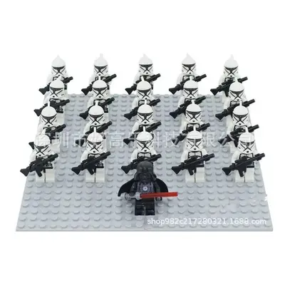 (Style D 21PCS) 21pcs Star Wars Hero Fit Lego Mini Figures Construction