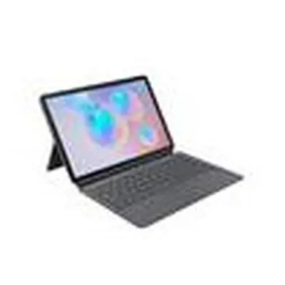 Samsung Galaxy Tab S6 Book Cover Keyboard UK English Layout - Grey